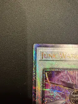 Yu-Gi-Oh! Junk Warrior MZMI-EN000 1st Edition Holo Synchro Effect Card - Image 3