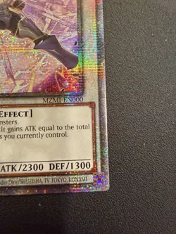 Yu-Gi-Oh! Junk Warrior MZMI-EN000 1st Edition Holo Synchro Effect Card - Image 5