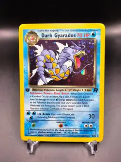 NM/EX - Dark Gyarados - 8/82 - 1st Edition - Team Rocket - Pokemon Card - Image 1