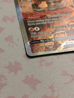 Pokemon Entei v TCG Full Art Ultra Rare Holo Card GG36/GG70 Crown Zenith NM - Image 3