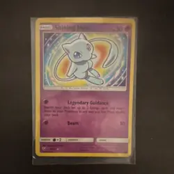Shining Mew 40/73 Shining Legends Shiny Holo Rare Pokemon TCG Card English - Image 1