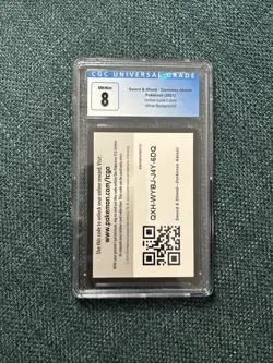 Pokemon TCG Lot 7 Total Cards, 2 CGC Graded Cards - Image 2