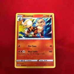 Arcanine 033/264 RARE Non Holo Fusion Strike Pokemon Card NM/M - Image 1