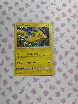 Pokemon Pikachu TCG Holo Card Promo 5/12 McDonald's 2016 - Image 1
