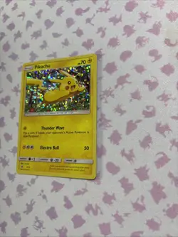 Pokemon Pikachu TCG Holo Card Promo 5/12 McDonald's 2016 - Image 2