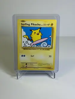 Pokemon TCG Surfing Pikachu Card 111/108 Evolutions Secret Rare - Image 1