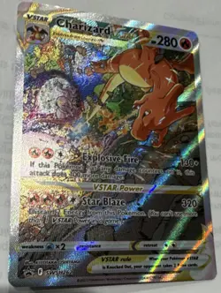 Charizard VSTAR SWSH262 Promo Full Art Holo Sword & Shield 280 HP Pokemon Card - Image 1