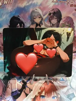 Matte Beautiful Waifu Handmade Card Goddess Story CCG Anime Double Sided - Image 2