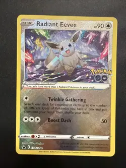 Radiant Eevee SWSH230 SWSH: Sword & Shield Promo Cards Holo - Image 1