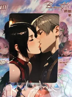 Matte Beautiful Waifu Handmade Card Goddess Story CCG Anime Double Sided - Image 1