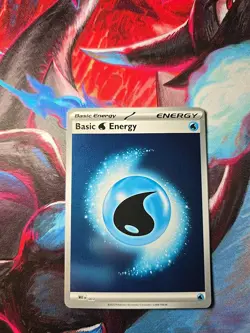 Basic Water Energy 003 2026 Pokemon Mega Evolution Holo Card NM+ - Image 1