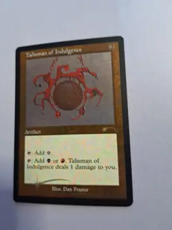 MTG: Talisman of Indulgence (Retro Frame) (Foil Etched) (LP): Secret Lair Drop - Image 1