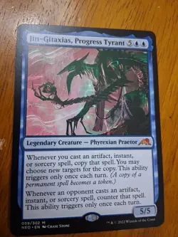 Jin-Gitaxias, Progress Tyrant Kamigawa: Neon Dynasty Regular - Image 1