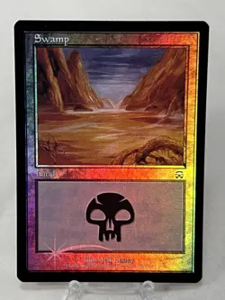 Swamp (339) - Mercadian Masques Foil ~LP~ Magic The Gathering MTG - Image 1