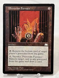Phyrexian Furnace - Weatherlight ~MP~ Magic The Gathering MTG - Image 1