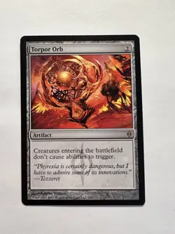 Torpor Orb - MTG New Phyrexia - LP - Image 1