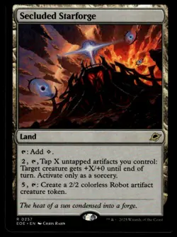 Edge of Eternities #257 Secluded Starforge - Image 1