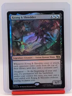 Krang & Shredder #153 Magic Teenage Mutant Ninja Turtles Foil - Image 1