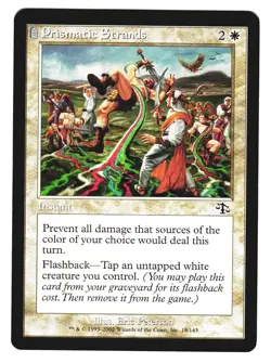 Magic The Gathering MTG - JUDGMENT 2002 JUD - #18 Prismatic Strands x4 LP LOT2 - Image 1