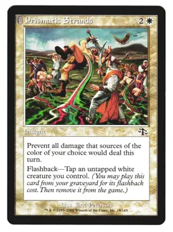 Magic The Gathering MTG - JUDGMENT 2002 JUD - #18 Prismatic Strands x4 LP LOT2 - Image 3