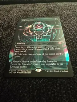 1x Chrome Mox SPG#92 [BORDERLESS FOIL] - NM/M Pack Fresh -MAGIC THE GATHERING- - Image 1