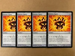MTG 4x Rakdos Signet # 165 Dissension Pauper Modern Magic the Gathering x4 LP - Image 1