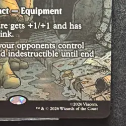 Magic: The Gathering Donnie's Bo 0017 Mythic Borderless TMNT Source Material - Image 2