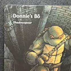 Magic: The Gathering Donnie's Bo 0017 Mythic Borderless TMNT Source Material - Image 4