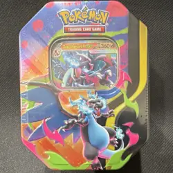 Pokemon Mega Charizard X & Y Tin Lot Standard Size for Pokemon TCG - Image 3
