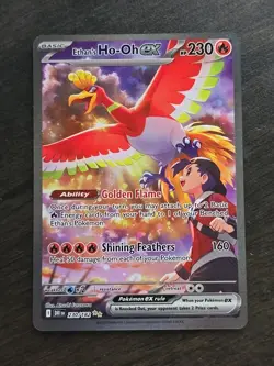 Ethan’s Ho-Oh ex 230/182 SIR NM Pokemon TCG Destined Rivals - Image 1