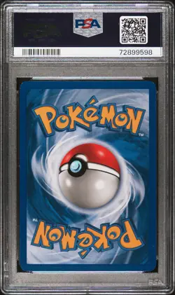 2007 POKEMON DIAMOND & PEARL SECRET WONDERS #16 RAIKOU-HOLO PSA 9 Holo Bleed - Image 2