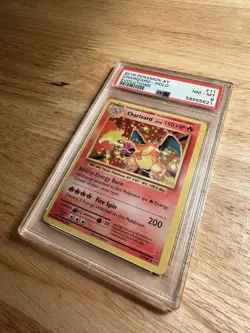 Pokemon TCG Charizard XY Evolutions 11/108 Holo Holo Rare PSA 8 - Image 2