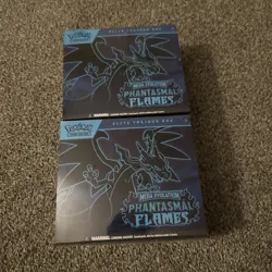 Lot Of 2 x Pokemon TCG - Phantasmal Flames - ETB | New &Sealed | In Hand - Image 1