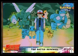 1999 Topps Mewtwo Strikes Back The Battle Renewed #32 Black Logo Non Foil - Image 1