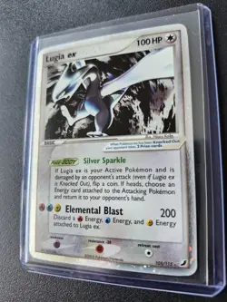 Lugia ex - 105/115 - Pokemon Ex Unseen Forces Ultra Rare MP - Image 2