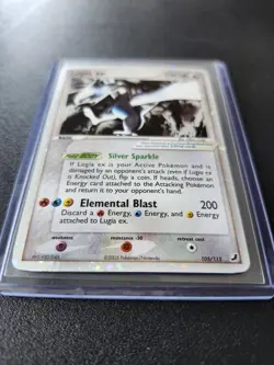 Lugia ex - 105/115 - Pokemon Ex Unseen Forces Ultra Rare MP - Image 4