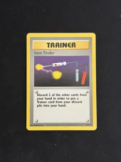 Item Finder 74/102 - Base Set - Rare - Pokemon TCG - Image 1