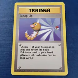 Pokemon Scoop Up 78/102 Base Set Regular Lightly/Moderate Played *FREE SHIPPING* - Image 1