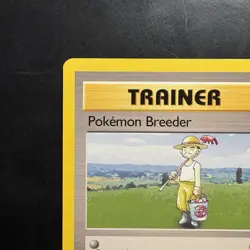 Vintage Non-Holo Rare Pokemon Breeder 76/102 Base Set WotC 1999 - Image 2