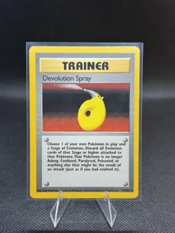 Pokemon TCG Base Set Devolution Spray #72/102 Unlimited Rare Vintage 1999 LP/MP - Image 1
