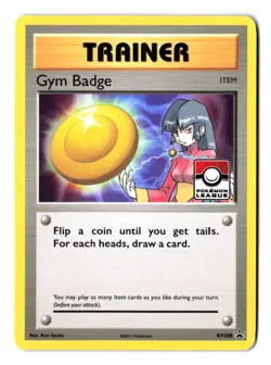 2016 Pokemon Gym Badge (Sabrina) Holo League Promo # XY208 - Image 1