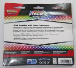 PRISMATIC EVOLUTIONS TECH STICKER COLLECTION SYLVEON POKEMON BLISTER PACK - Image 2
