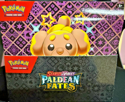 Pokemon TCG Paldean Fates Tech Sticker Collection Display Lot of 12 - Image 1