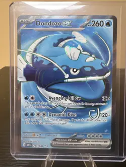 Pokemon TCG Dondozo EX 211/182 Ultra Rare Full Art S&V: Destined Rivals NM - Image 3