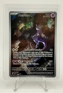 2023 POKEMON SVP EN-SV PROMO MEWTWO #052 151 ULTRA-PREMIUM COLLECTION NM - Image 1