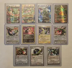 M Rayquaza EX Lot Full Art Secret Rare Ereader Promo ultra Rare Holo Pokemon TCG - Image 1
