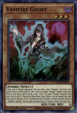 Yu-Gi-Oh! Vampire Ghost Ultra Rare BACH-EN015 - Image 1