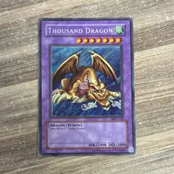 Konami Yu-Gi-Oh! Thousand Dragon Metal Raiders Secret Rare Fusion 1st Ed MRD-14… - Image 1