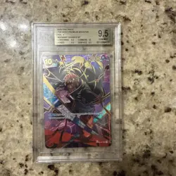 PRB-02 OP06-007 Shanks SP English One Piece TCG the Best Vol. 2 BGS 9.5 - Image 1