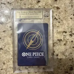 PRB-02 OP06-007 Shanks SP English One Piece TCG the Best Vol. 2 BGS 9.5 - Image 2